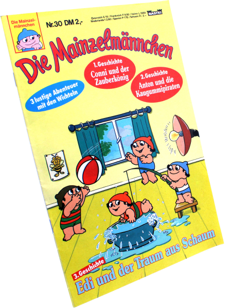 Die Mainzelmännchen Comic Nr. 30 von Bastei: Edi und der Traum aus Schaum